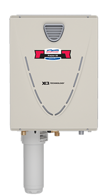 GT-240X3-NEH - Condensing Ultra-Low NOx Outdoor 160,000 BTU Natural Gas Tankless Water Heater with X3 Scale Prevention Technology