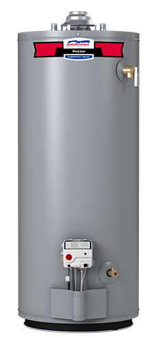 G62-40S40R (LP) -40 Gallon Atmospheric Vent Propane Gas Water Heater - 6 Year Warranty