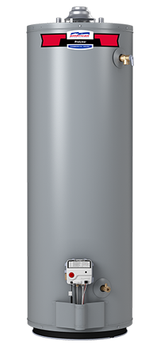 G101-50T40R (LP)- ProLine®  50 Gallon Atmospheric Vent Propane Gas Water Heater - 10 Year Warranty