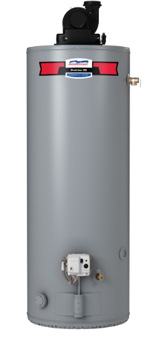 Pvg62-50T50-Pvs - Proline® Xe 50 Gallon 50,000 Btu Power Vent Tall Liquid  Propane Water Heater - 6 Year Warranty | American Water Heaters