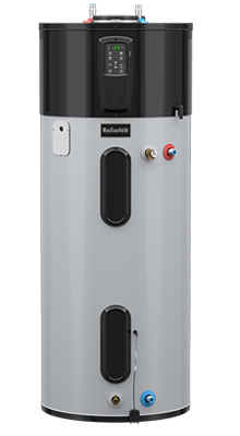 10 80 DHPTS - 80 Gallon Smart Hybrid Electric Heat Pump Water Heater - 10 Year Warranty