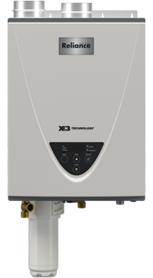 TS-240X3-GIH - Condensing Indoor Ultra-Low NOx 160,000 BTU Natural Gas Tankless Water Heater with X3® Technology