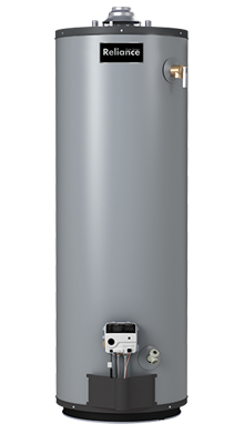 9 50 UNKCT -50 Gallon Tall Ultra Low NOx Natural Gas Water Heater - 9 Year Warranty
