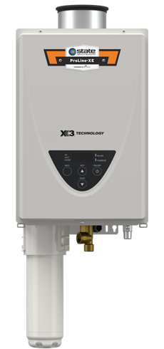 Tankless Water Heater Non-Condensing Concentric Vent Indoor 190,000 BTU with X3® Scale Prevention Technology