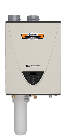 Condensing Ultra-Low NOx Indoor Tankless Water Heater with X3 